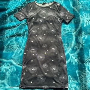 Daisy Street Eye Mesh Dress